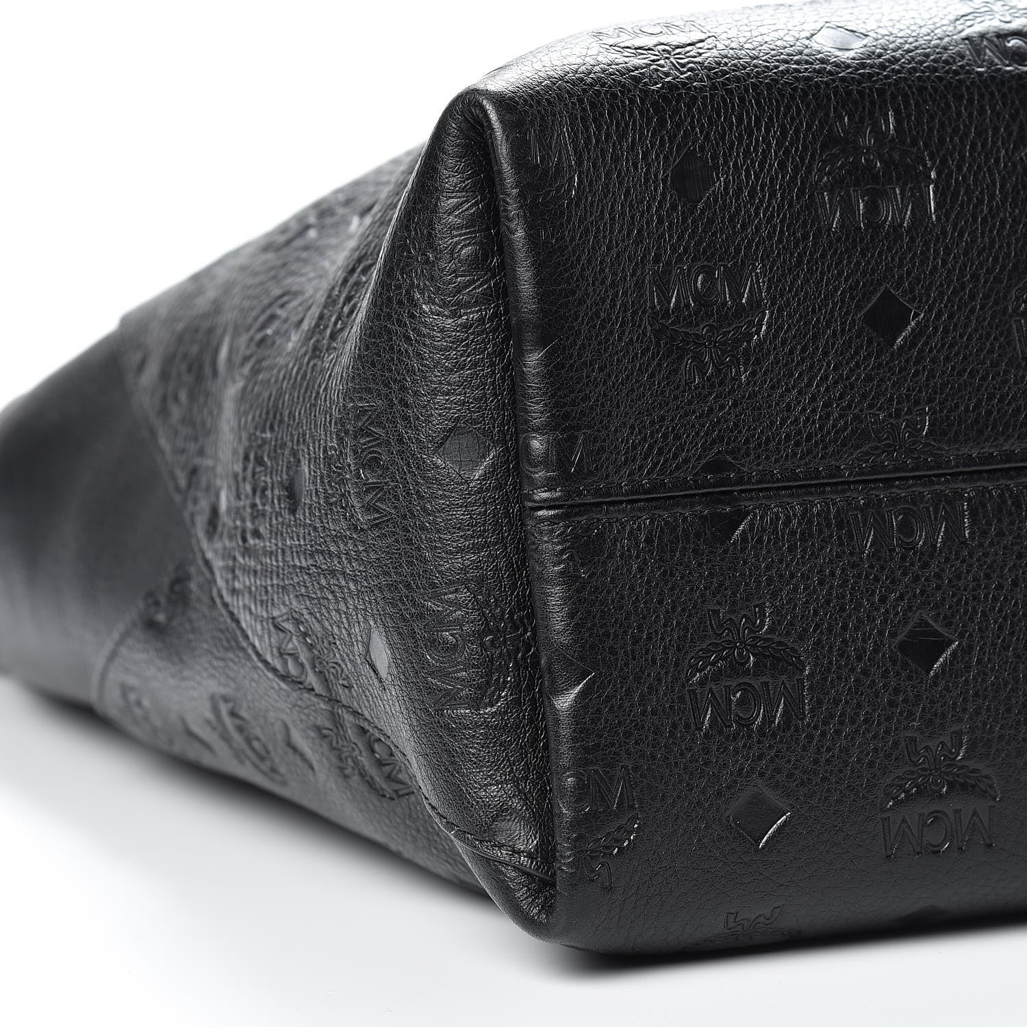 MCM Calfskin Ottomar Large Klara Hobo Black 11 of 12