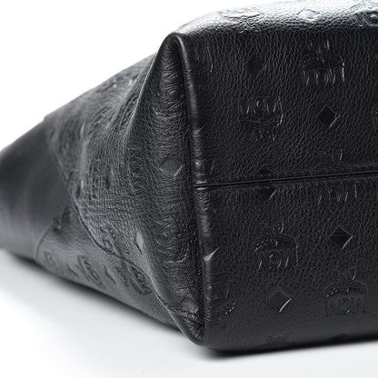 MCM Calfskin Ottomar Large Klara Hobo Black 11 of 12
