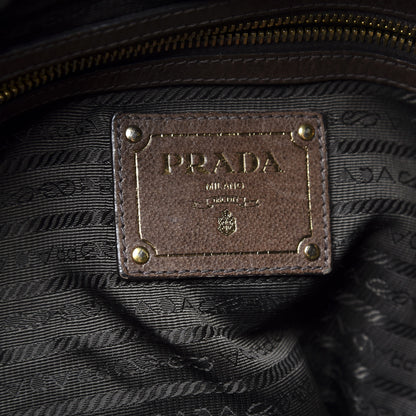 Prada Vitello Daino Hobo Bruciato 7 of 9