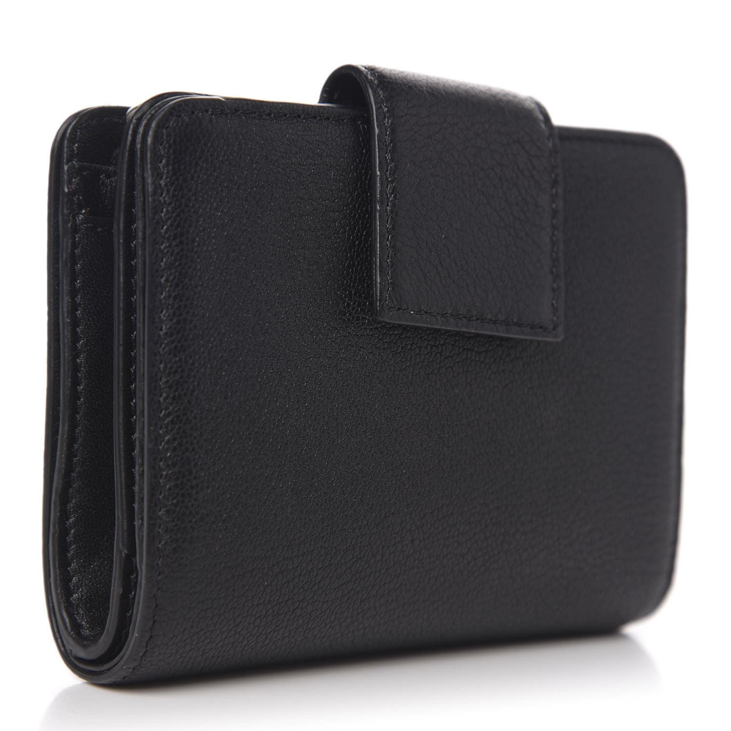 Givenchy Sugar Goatskin Compact Wallet Black 3 of 7