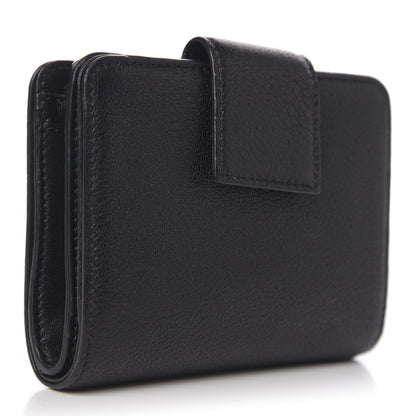 Givenchy Sugar Goatskin Compact Wallet Black 3 of 7