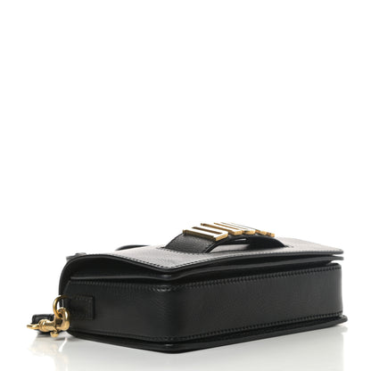 Christian Dior Grained Calfskin Dio(r)evolution Flap Bag Black 4 of 10