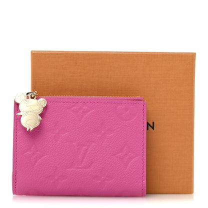 Louis Vuitton LV X TM Empreinte Monogram Lisa Wallet Kawaii Pink 9 of 9