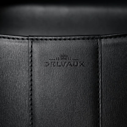 Delvaux Calfskin MM L'Humour Brillant Satchel Black 6 of 14