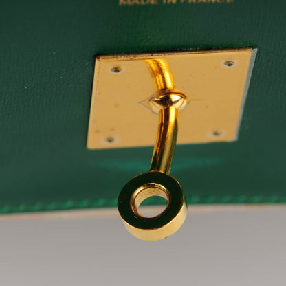Hermes Box Vibrato Birkin 35 Vert Clair 24 of 24