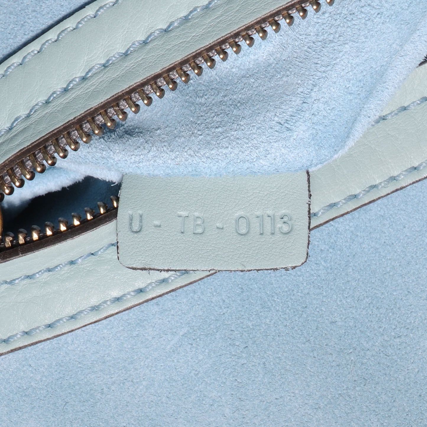 Calfskin Small Phantom Luggage Glacier