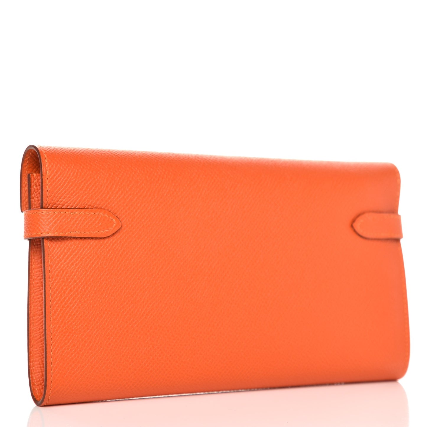 Epsom Kelly Longue Wallet Orange