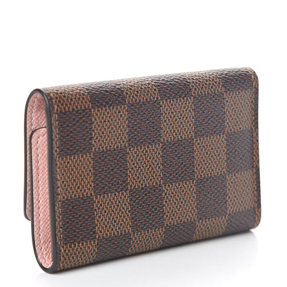 Louis Vuitton Damier Ebene Multicles 6 Key Holder Rose Ballerine 3 of 7