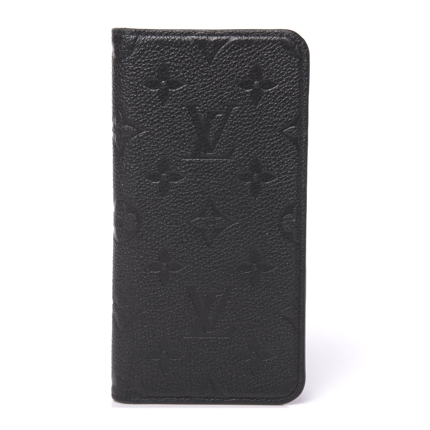 Louis Vuitton Empreinte iPhone XS Max Folio Case Black 1 of 10