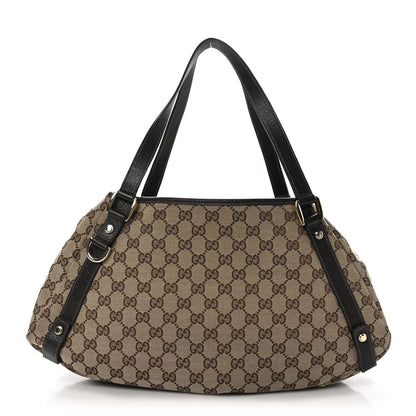 Gucci Monogram Medium Abbey Shoulder Bag Dark Brown 1 of 9