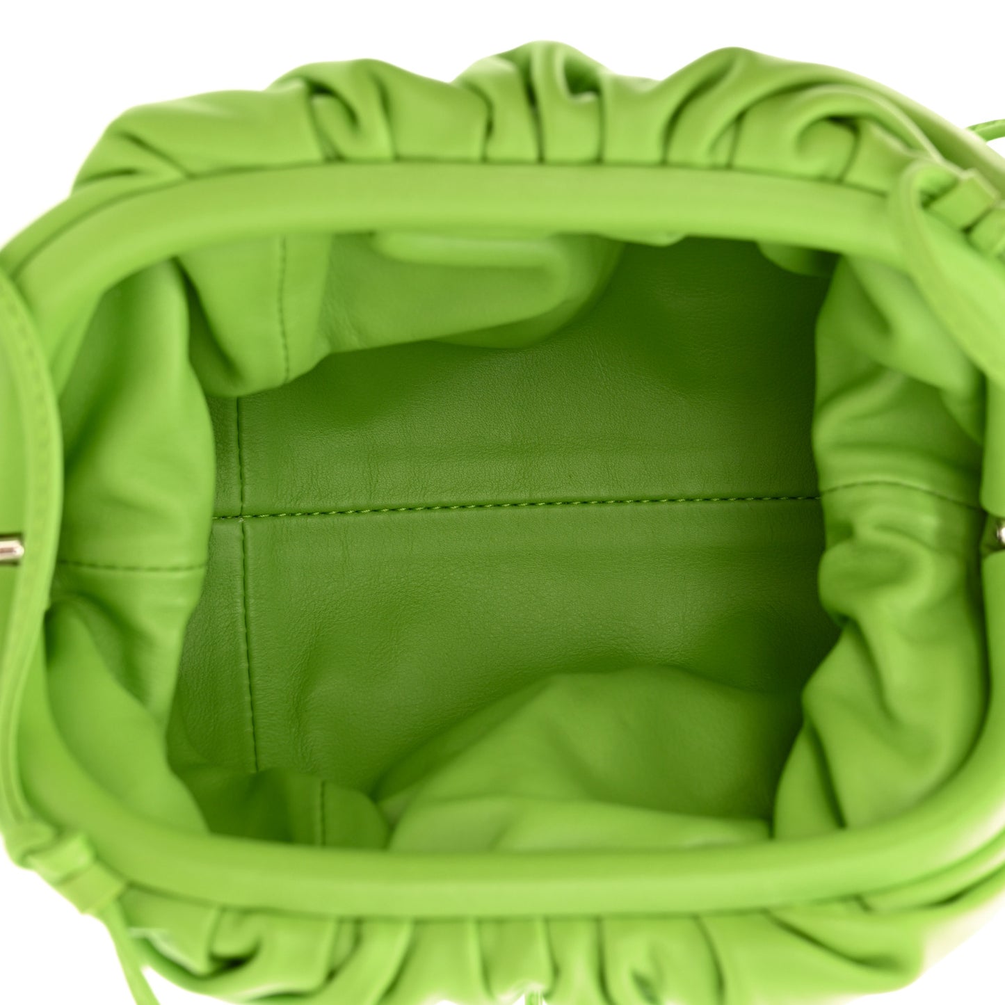 Butter Calfskin The Mini Pouch Pistachio