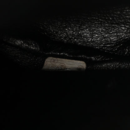 Chanel Lambskin Quilted Drawstring Backpack Black 7 of 12