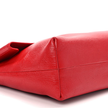 Mulberry Shiny Goat Clemmie Clutch Red 8 of 10