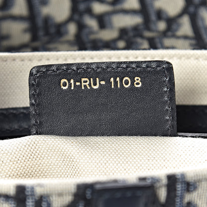 Christian Dior Oblique Saddle Bag Blue 7 of 10