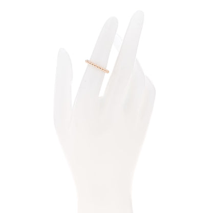Van Cleef & Arpels 18K Rose Gold Medium Perlee Ring 50 5.25 2 of 5
