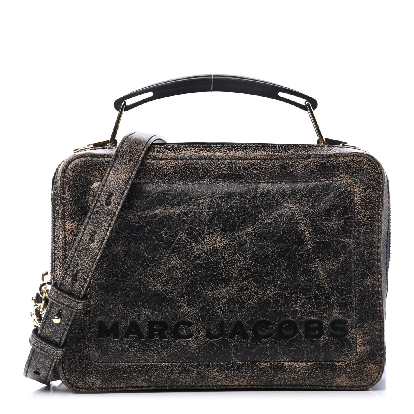 Calfskin The Box 20 Crossbody Black