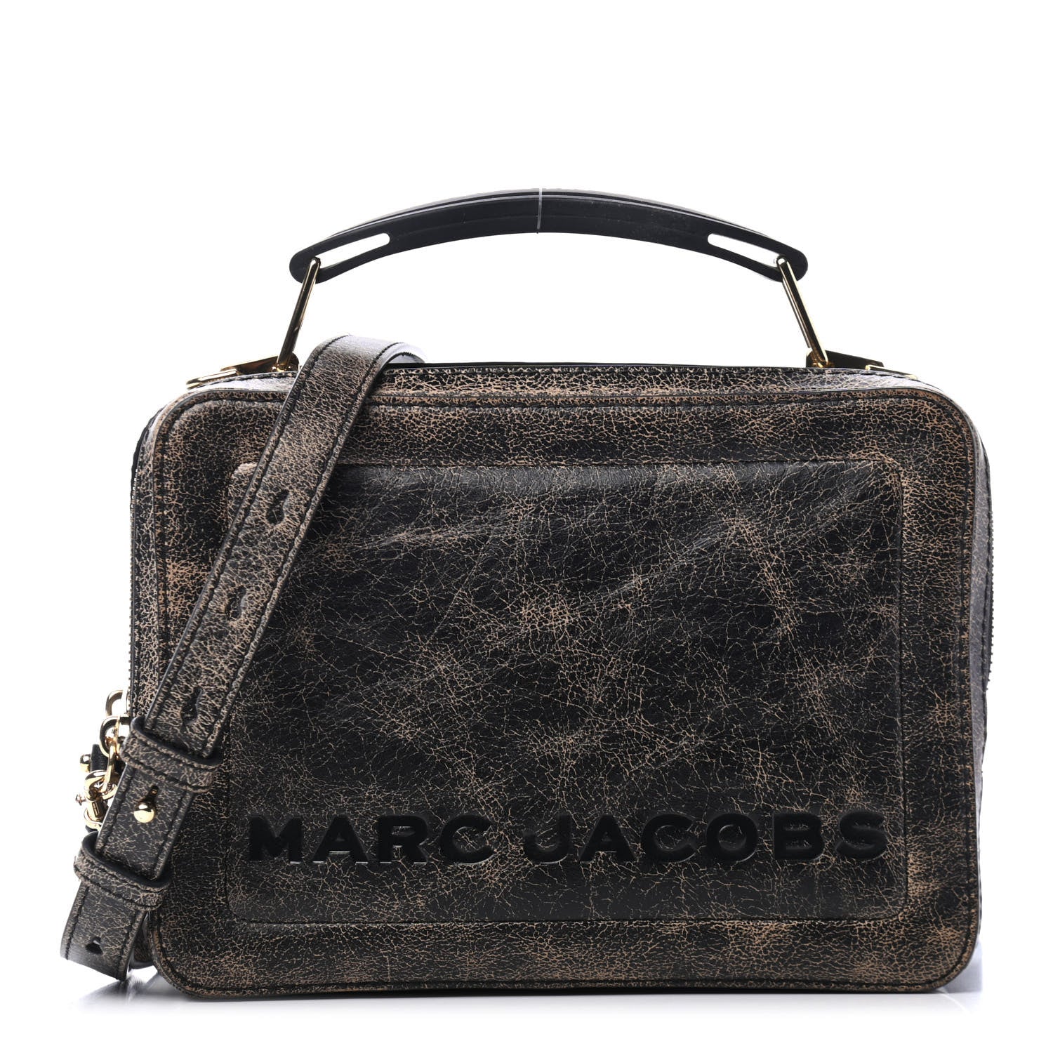 Marc Jacobs Calfskin The Box 20 Crossbody Black 1 of 4