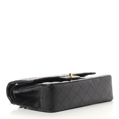Chanel Lambskin Quilted Medium Double Flap Black 3 of 14