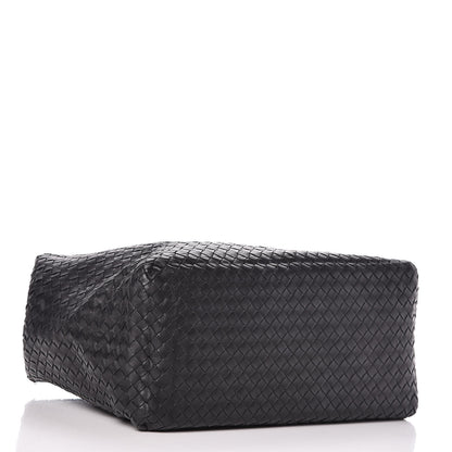 Bottega Veneta Nappa Intrecciato Ayers Brick Tote Black 4 of 9