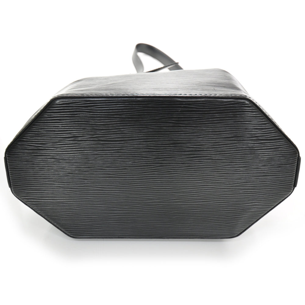 Louis Vuitton Epi Sac D'epaule Black 4 of 9