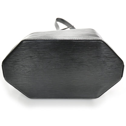 Louis Vuitton Epi Sac D'epaule Black 4 of 9