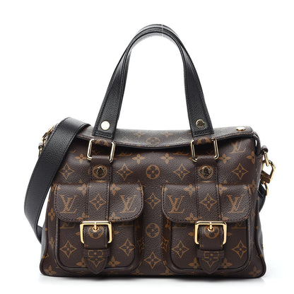 Louis Vuitton Monogram Manhattan NM Black 1 of 9