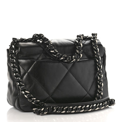 Chanel Lambskin Quilted Medium Chanel 19 Flap So Black 3 of 10