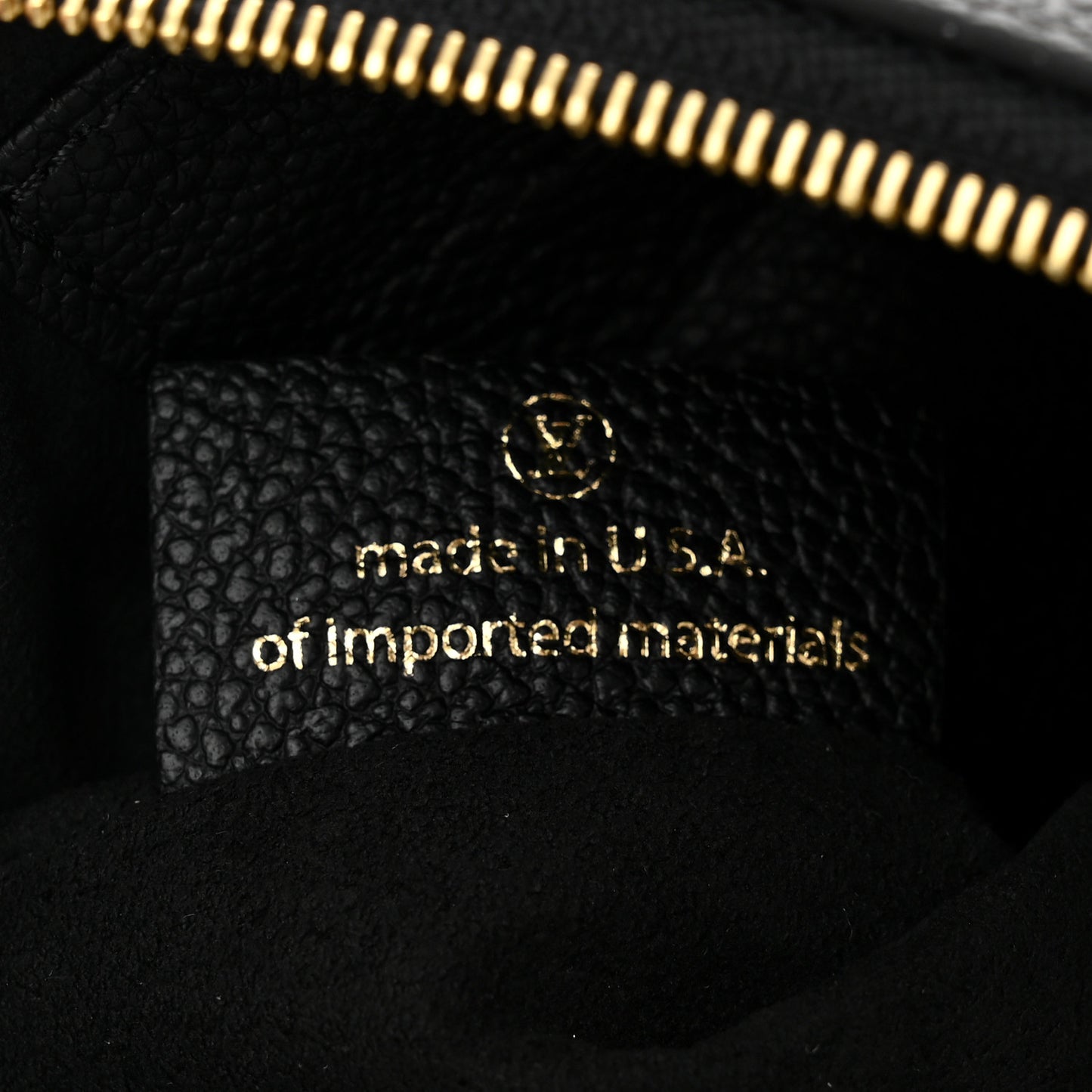 Empreinte Double Zip Pochette Black