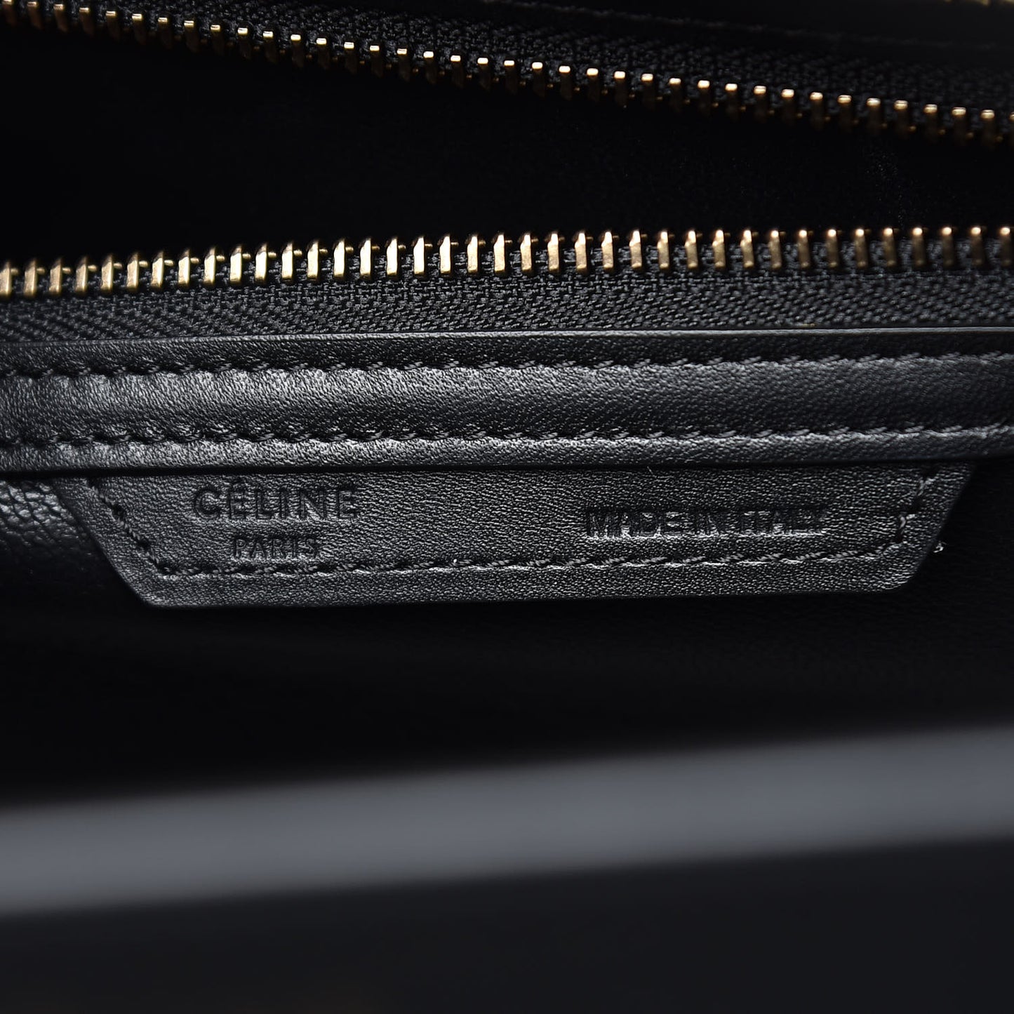 Smooth Calfskin Mini Luggage Black