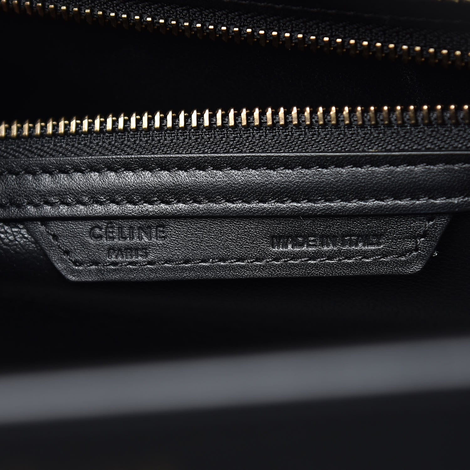 Celine Smooth Calfskin Mini Luggage Black 6 of 12