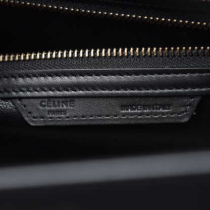 Celine Smooth Calfskin Mini Luggage Black 6 of 12
