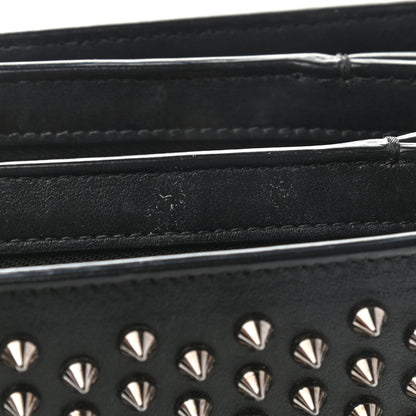 Christian Louboutin Calfskin Small Triloubi Paris Spikes Chain Bag Black 9 of 9