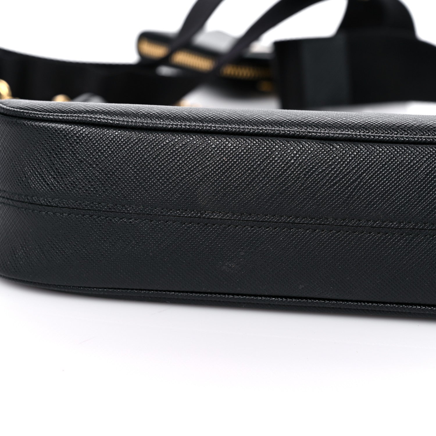 Prada Saffiano Lux Re-Edition 2005 Shoulder Bag Black 14 of 17