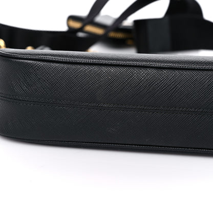 Prada Saffiano Lux Re-Edition 2005 Shoulder Bag Black 14 of 17