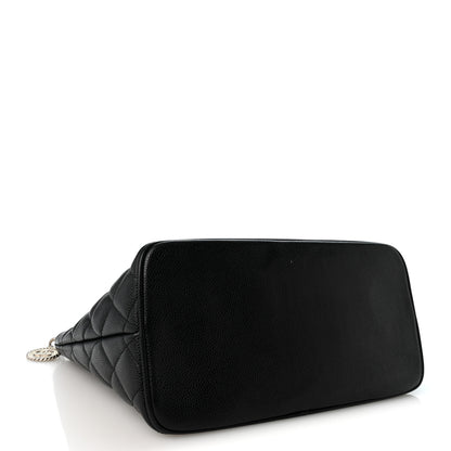 Chanel Caviar Quilted Medallion Tote Black 4 of 10