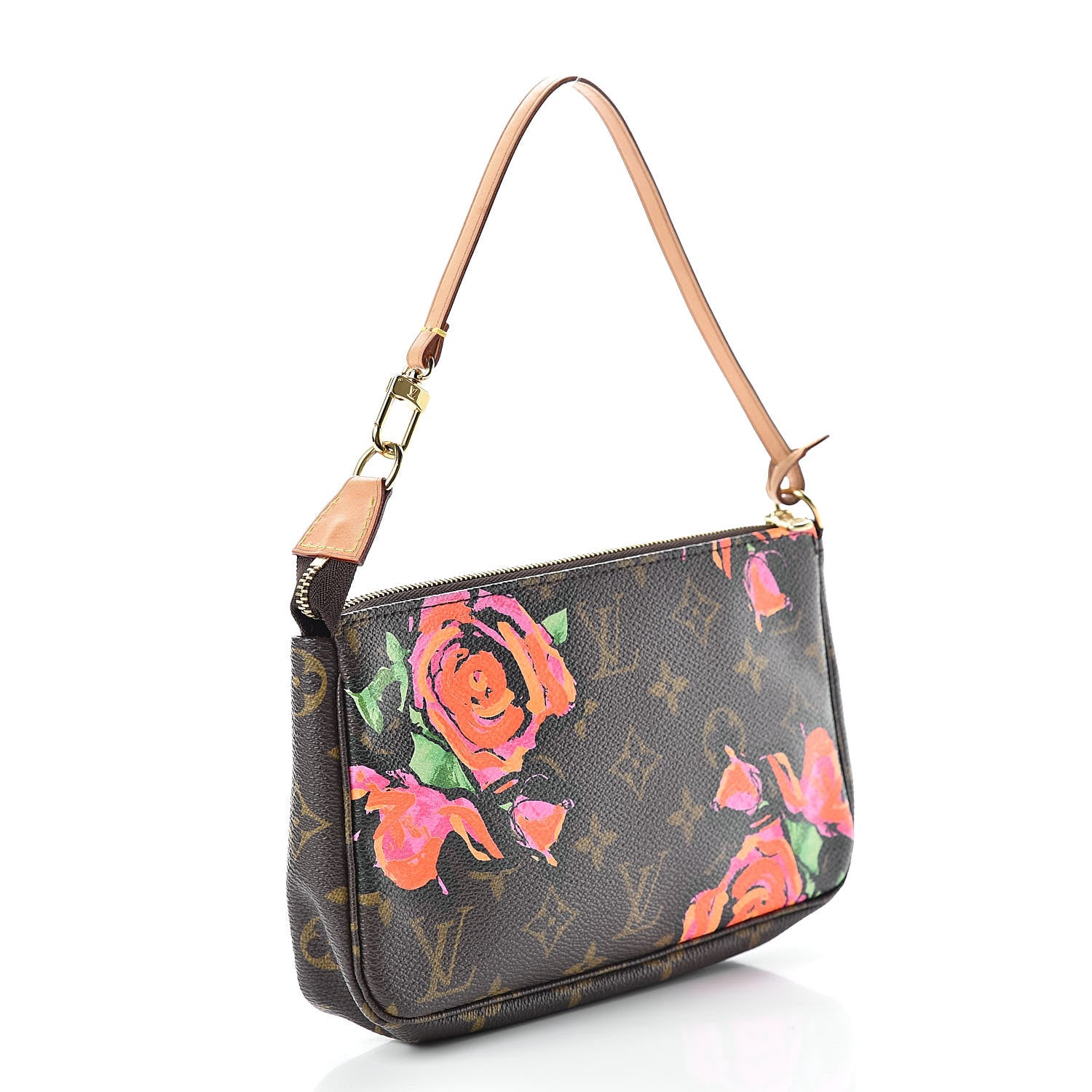 Louis Vuitton Monogram Roses Pochette Accessories 3 of 10