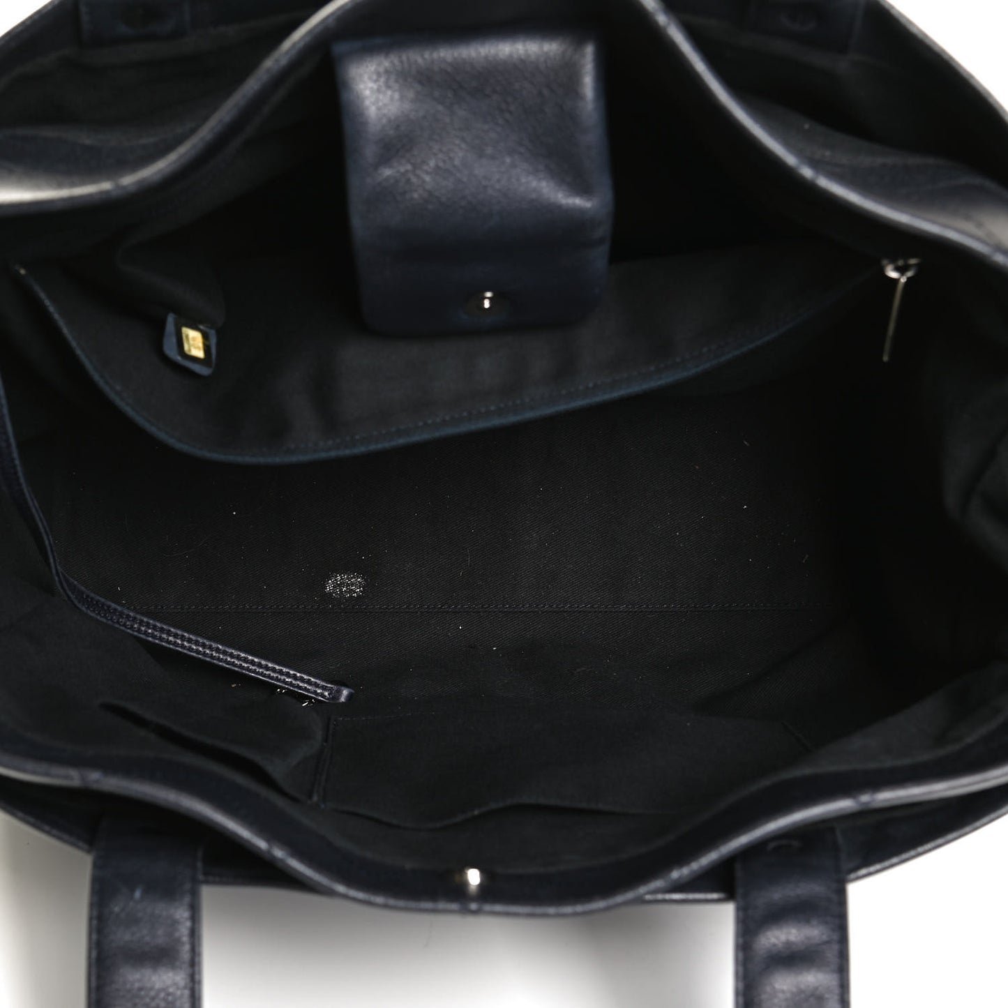 Caviar Executive Cerf Shopper Tote Navy