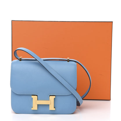 Hermes Swift Constance 18 Bleu Du Nord 11 of 11
