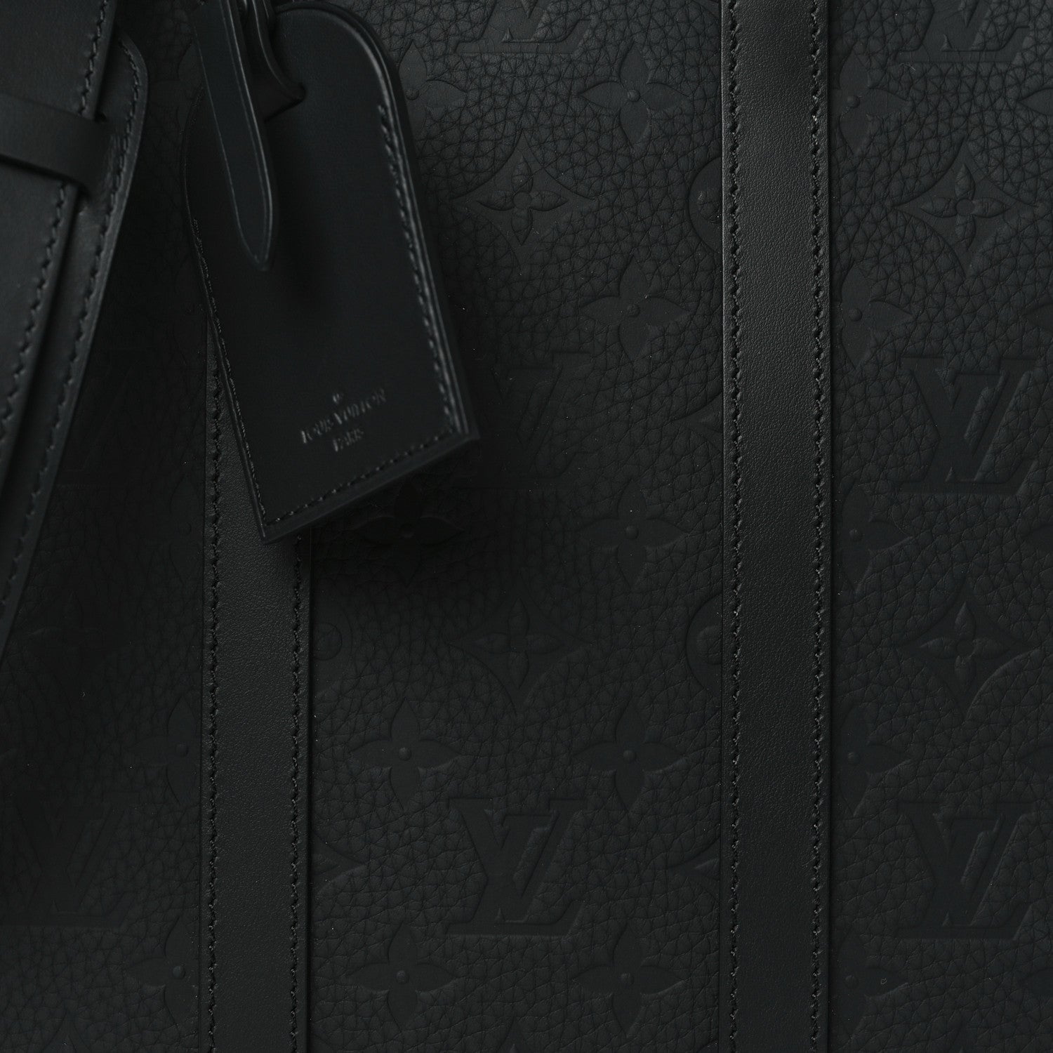 Louis Vuitton Taurillon Monogram Sac Plat Cross Black 7 of 9