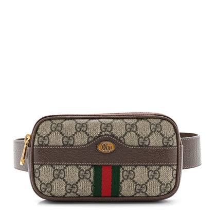 Gucci GG Supreme Monogram Ophidia Belted iPhone Case 75 30 Dark Brown 1 of 14