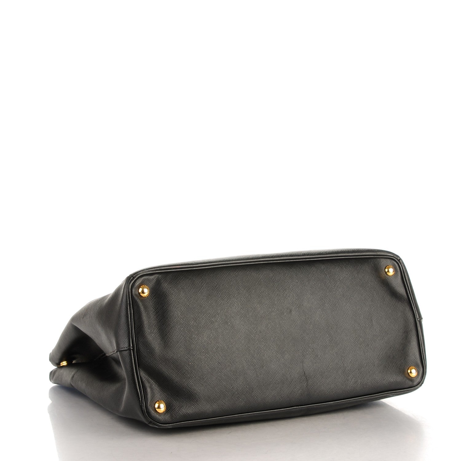 Prada Saffiano Lux Extra Large Galleria Double Zip Tote Black 4 of 9