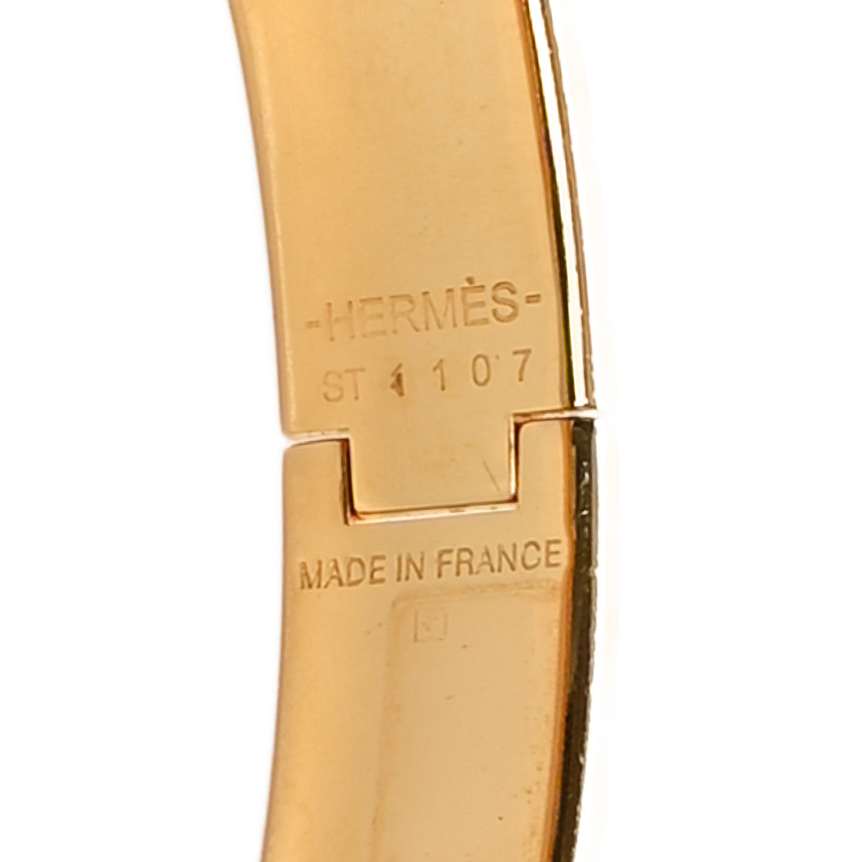 Hermes Enamel Narrow Clic Clac H Bracelet PM Black 4 of 4
