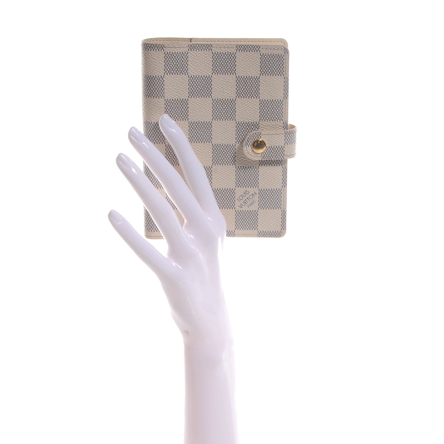 Damier Azur Small Ring Agenda Cover