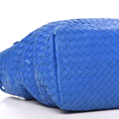 Bottega Veneta Nappa Intrecciato Medium Garda Bag Signal Blue 6 of 9