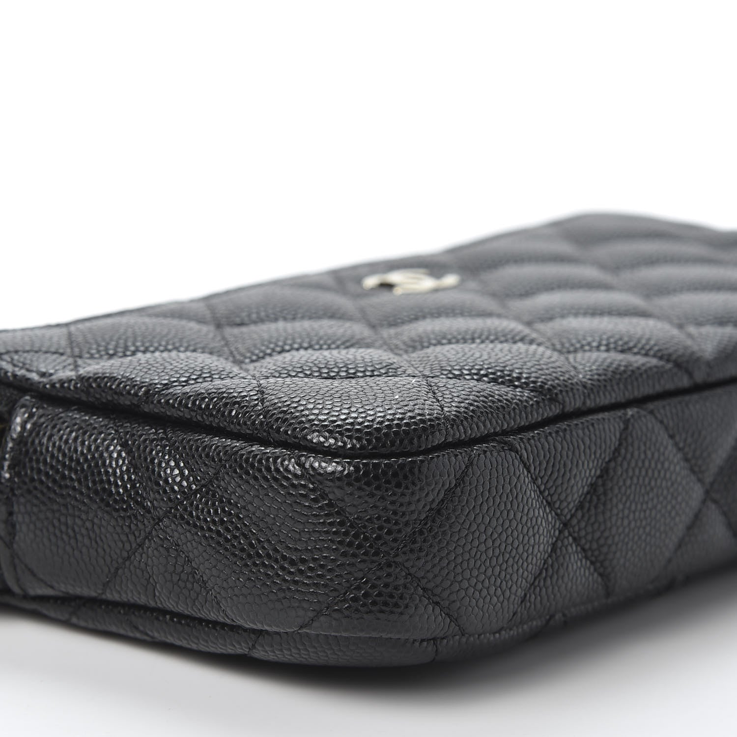 Chanel Caviar Quilted Small Clutch With Chain Black 5 of 11