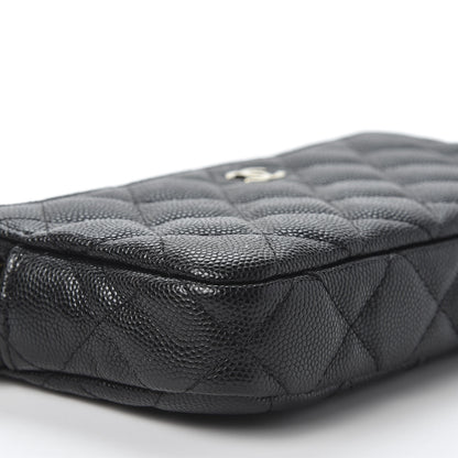 Chanel Caviar Quilted Small Clutch With Chain Black 5 of 11