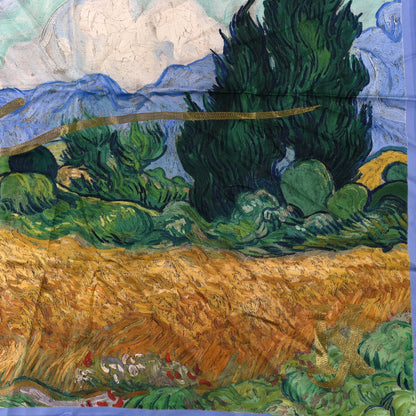 Louis Vuitton Wool Silk Masters Van Gogh Shawl 2 of 3