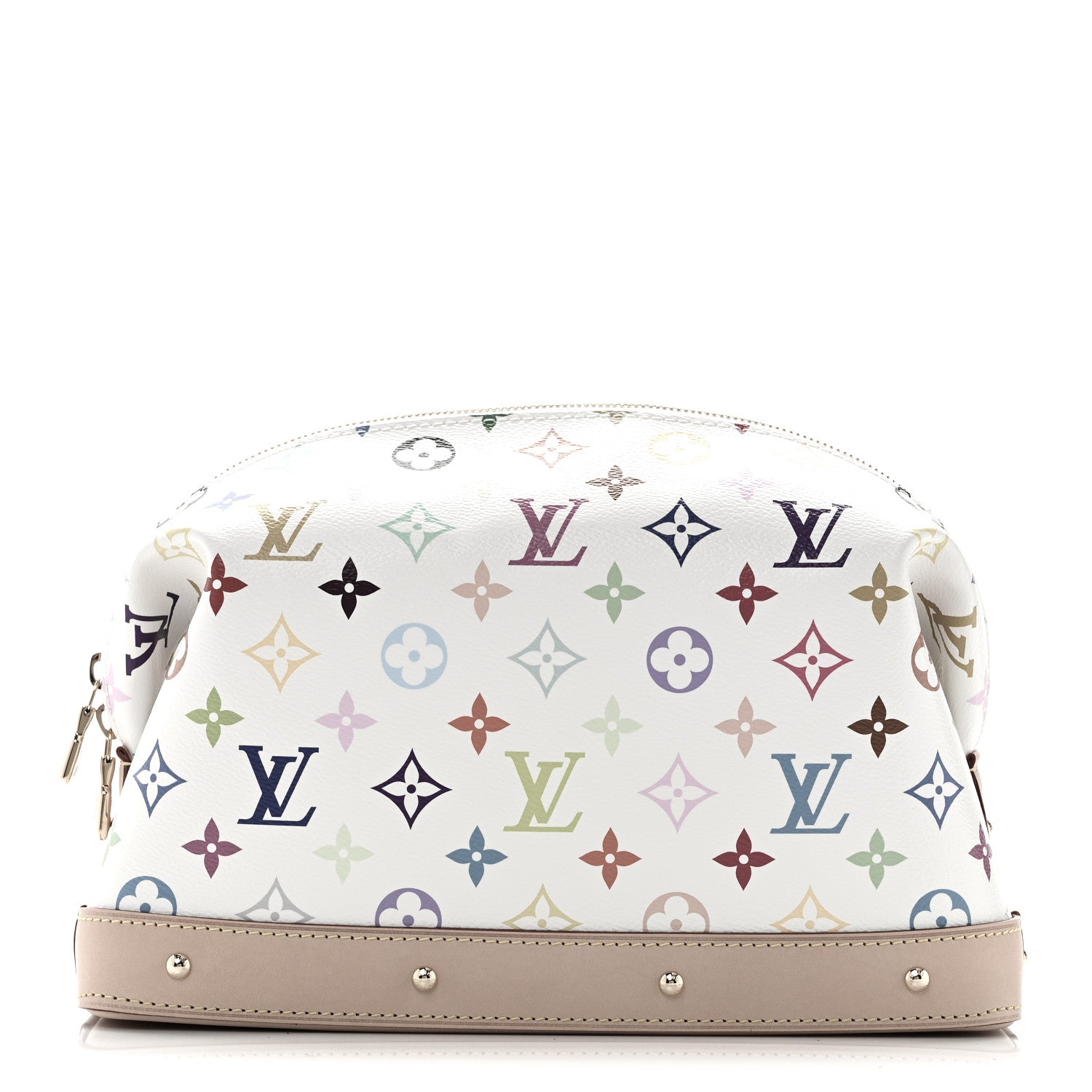 Louis Vuitton LV x TM Monogram Multicolor Cosmetic Pouch GM White 1 of 10
