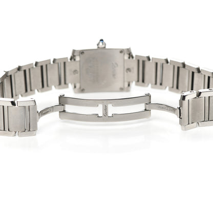 Cartier Stainless Steel 20mm Tank Francaise Quartz Watch 5 of 5