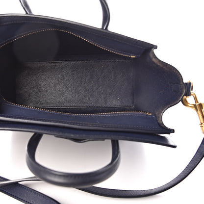 Celine Smooth Calfskin Nano Luggage Ink 5 of 15